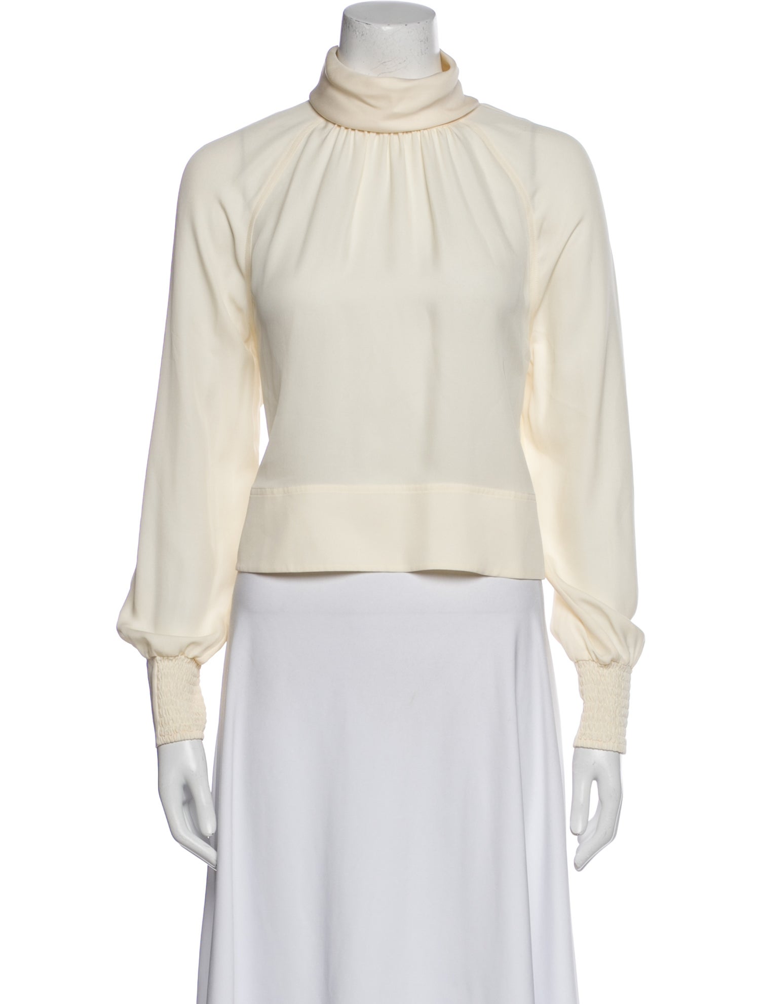 ME+EM Silk Turtleneck Sweatshirt w/ Tags