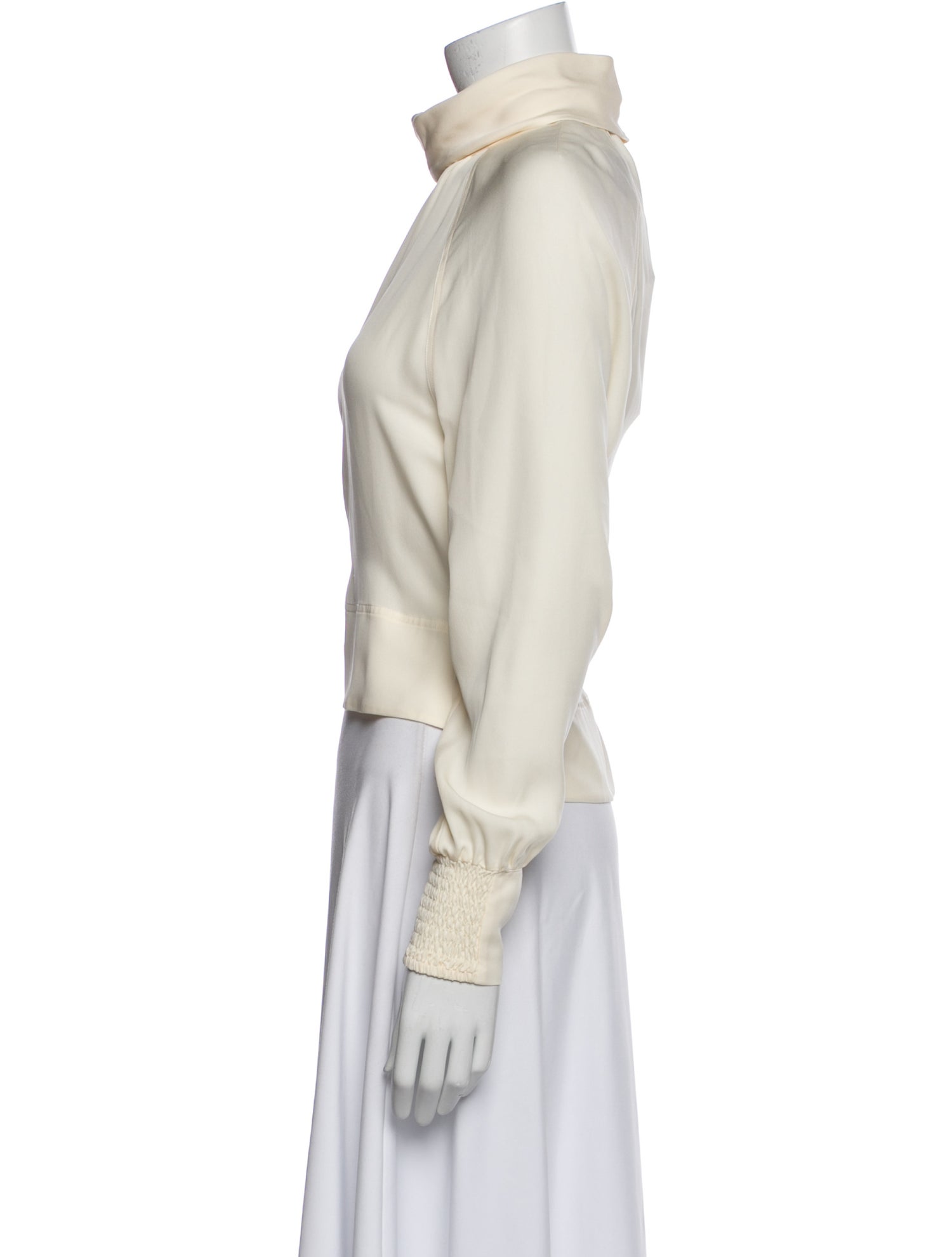 ME+EM Silk Turtleneck Sweatshirt w/ Tags