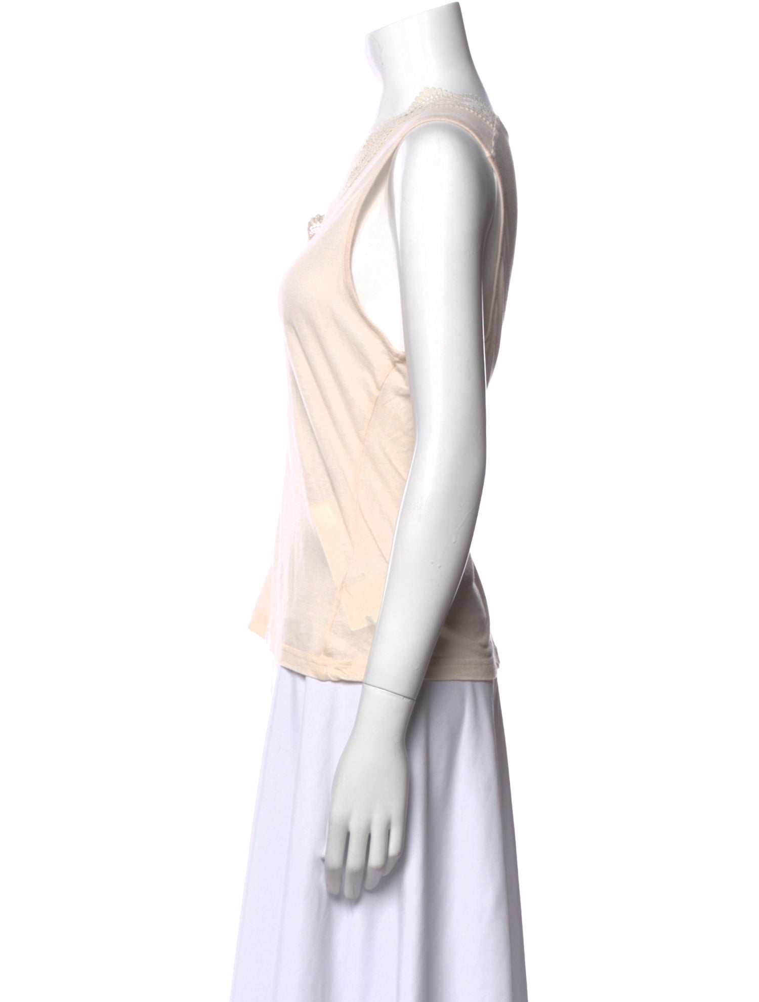 ME+EM V-Neck Sleeveless Top