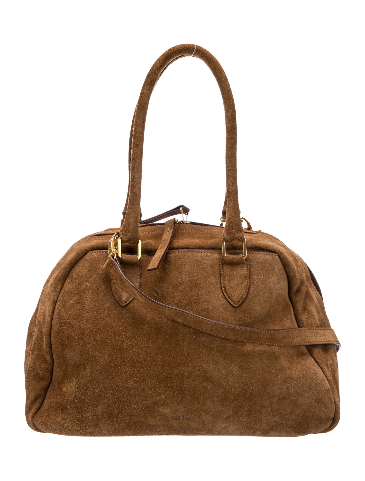 ME+EM Suede Top Handle Bag