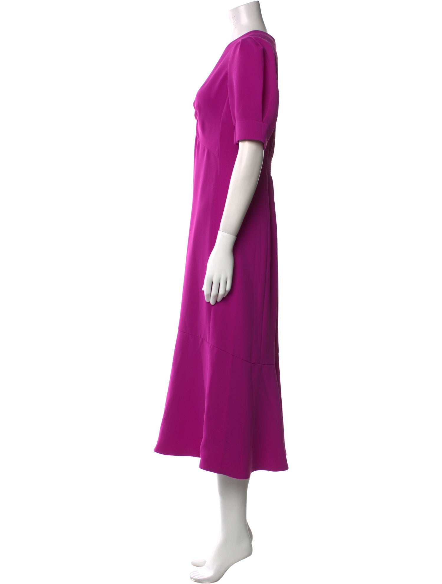 ME+EM V-Neck Long Dress