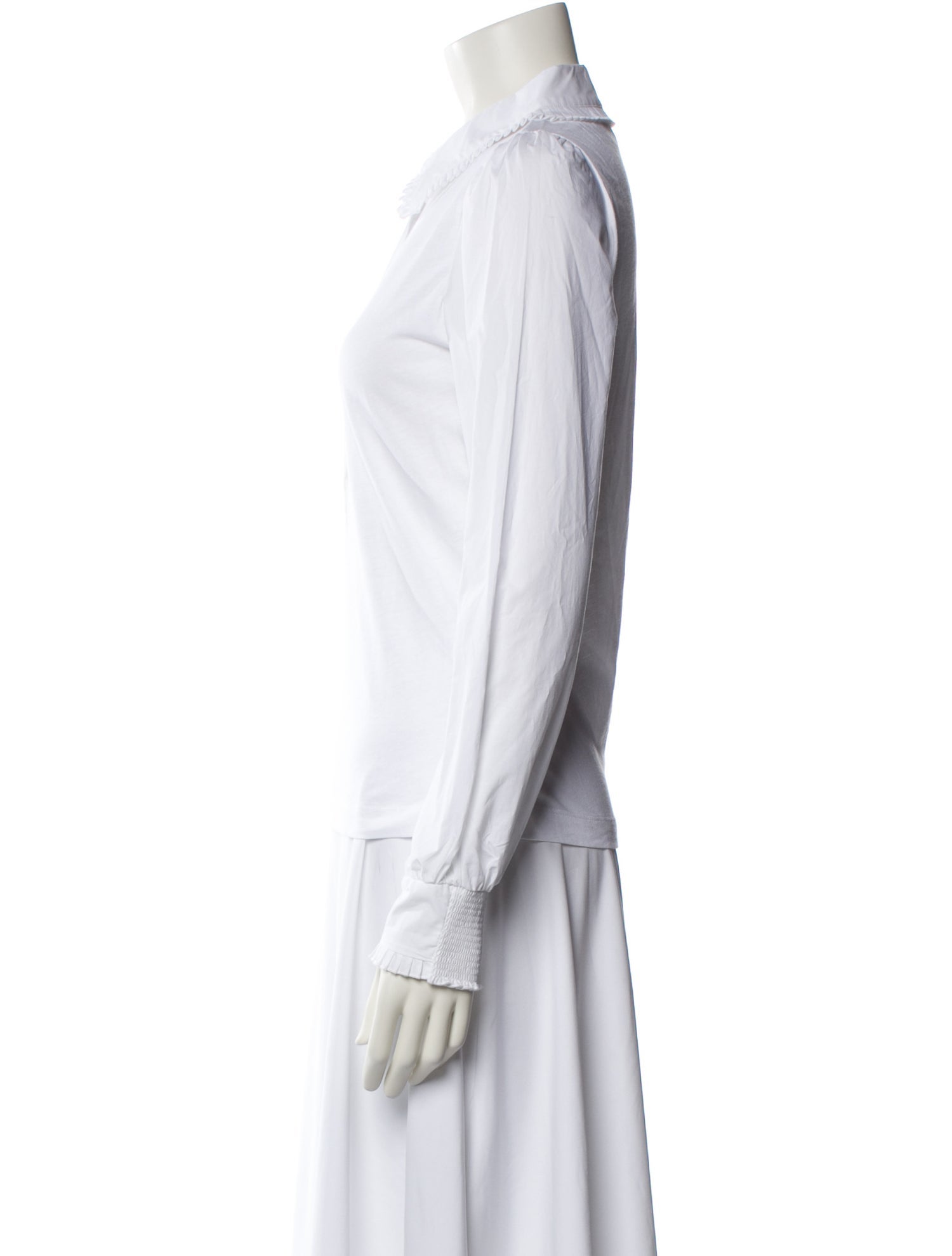 ME+EM Long Sleeve Button-Up Top w/ Tags