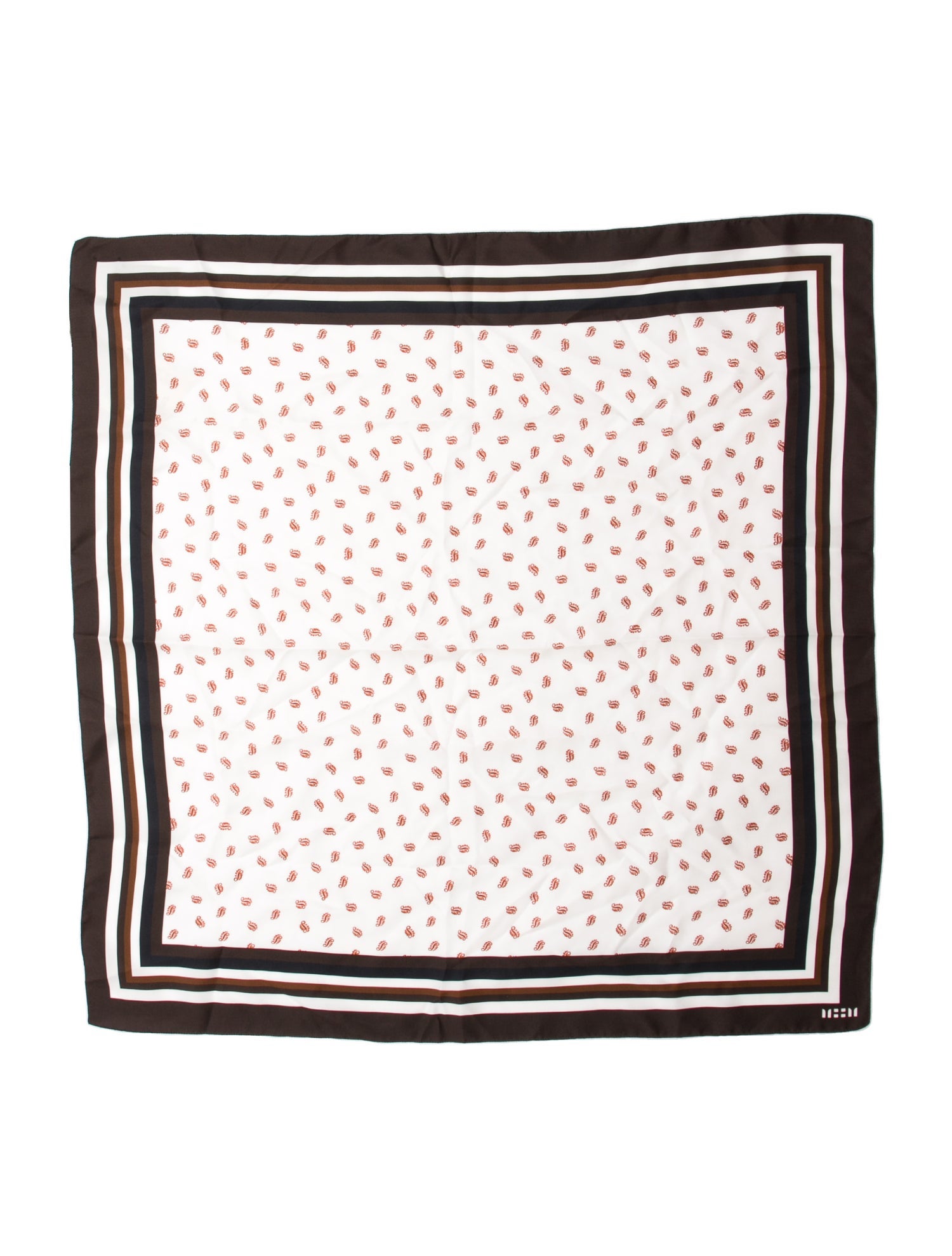 ME+EM Silk Striped Scarf w/ Tags