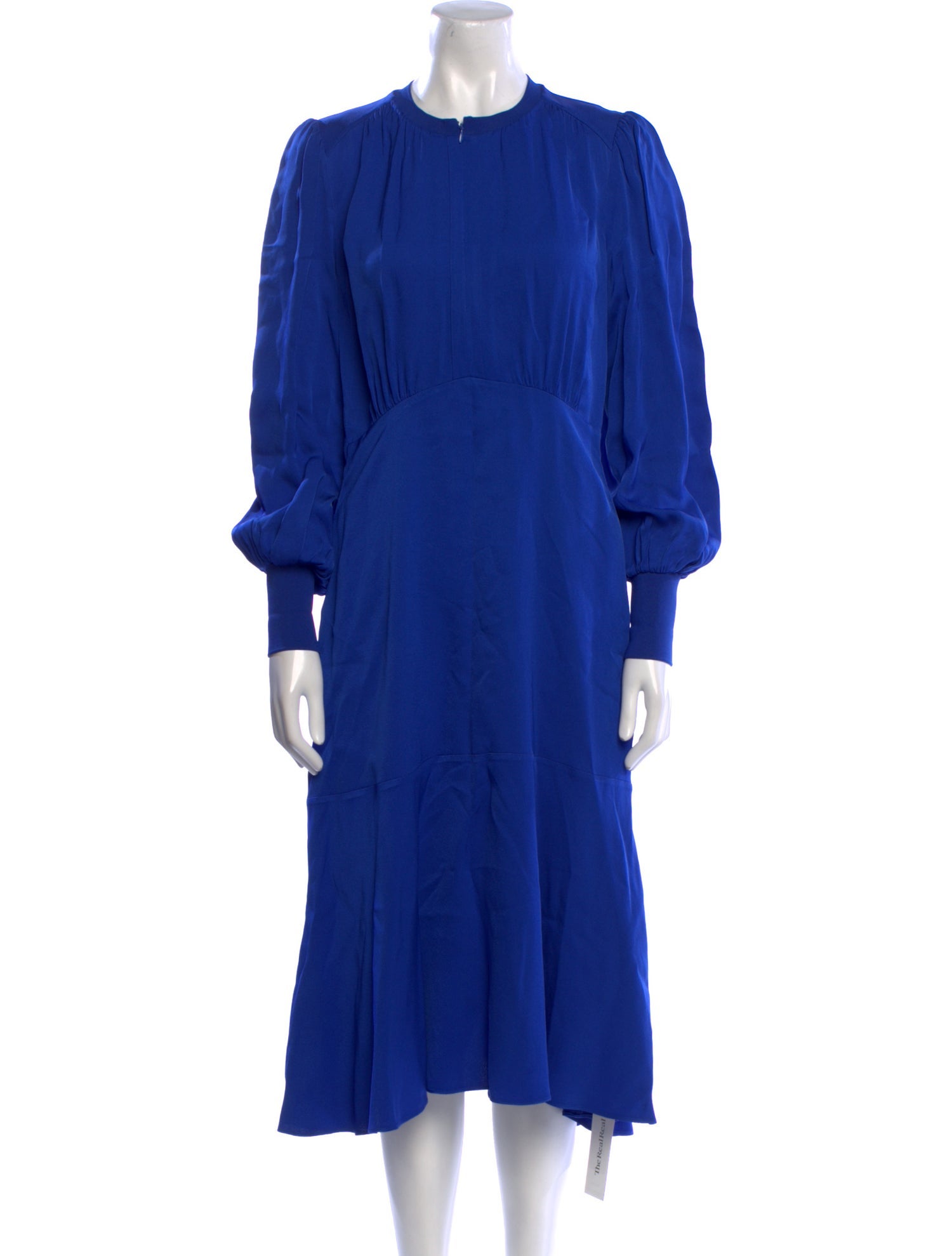 ME+EM Crew Neck Midi Length Dress