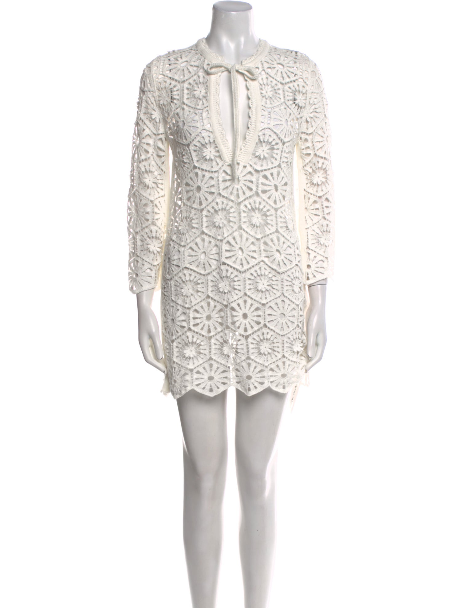 ME+EM Printed Mini Dress