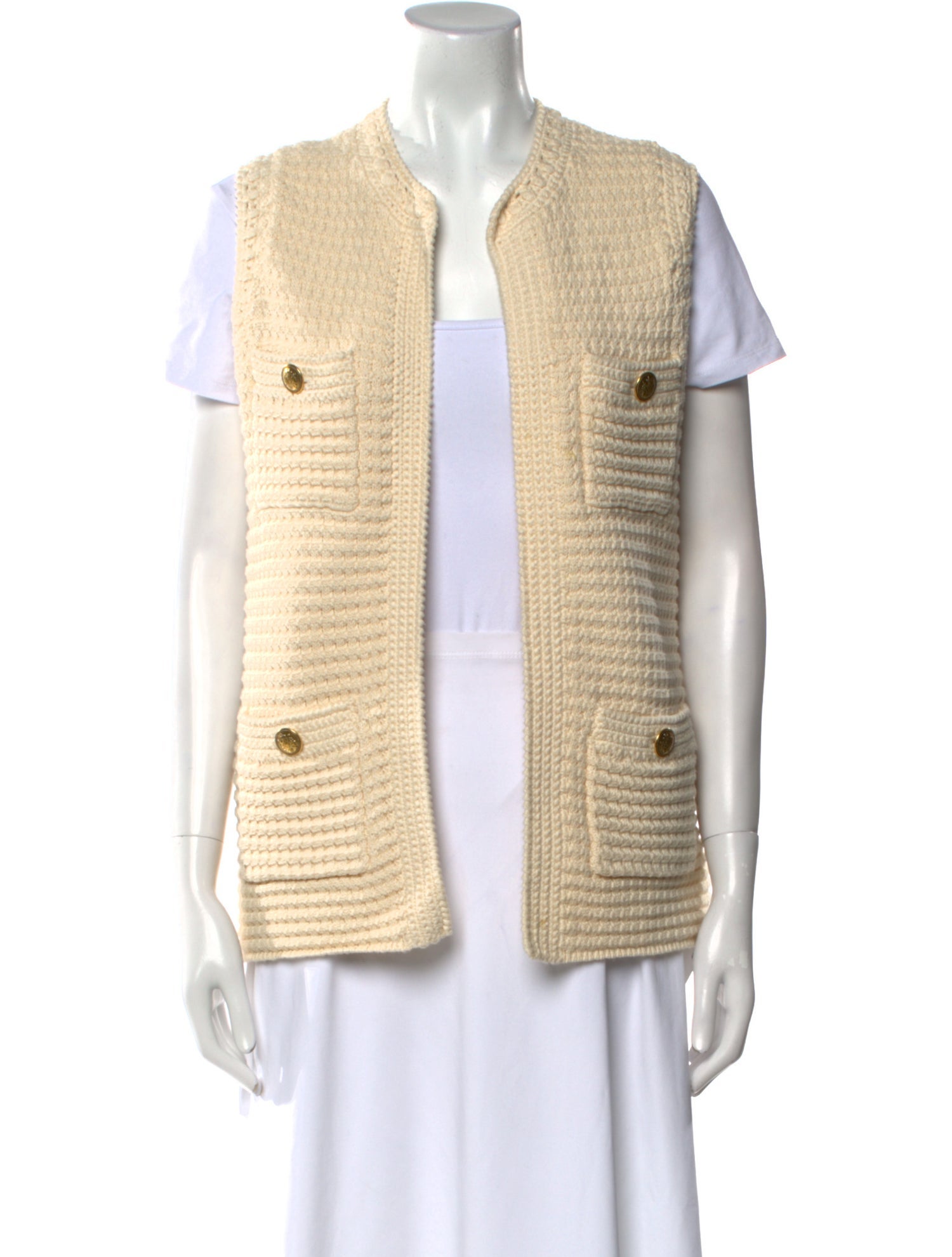 ME+EM Open Front Sweater