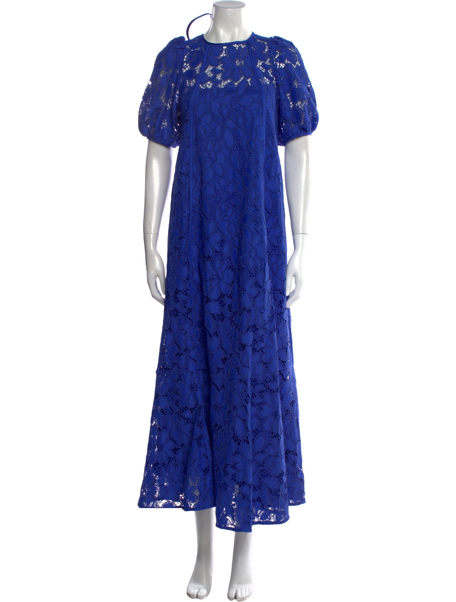 ME+EM Floral Print Long Dress