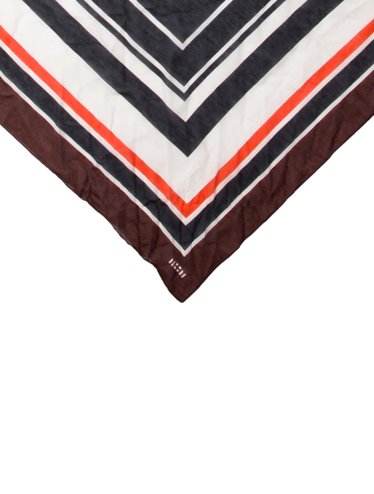 ME+EM Silk Striped Scarf