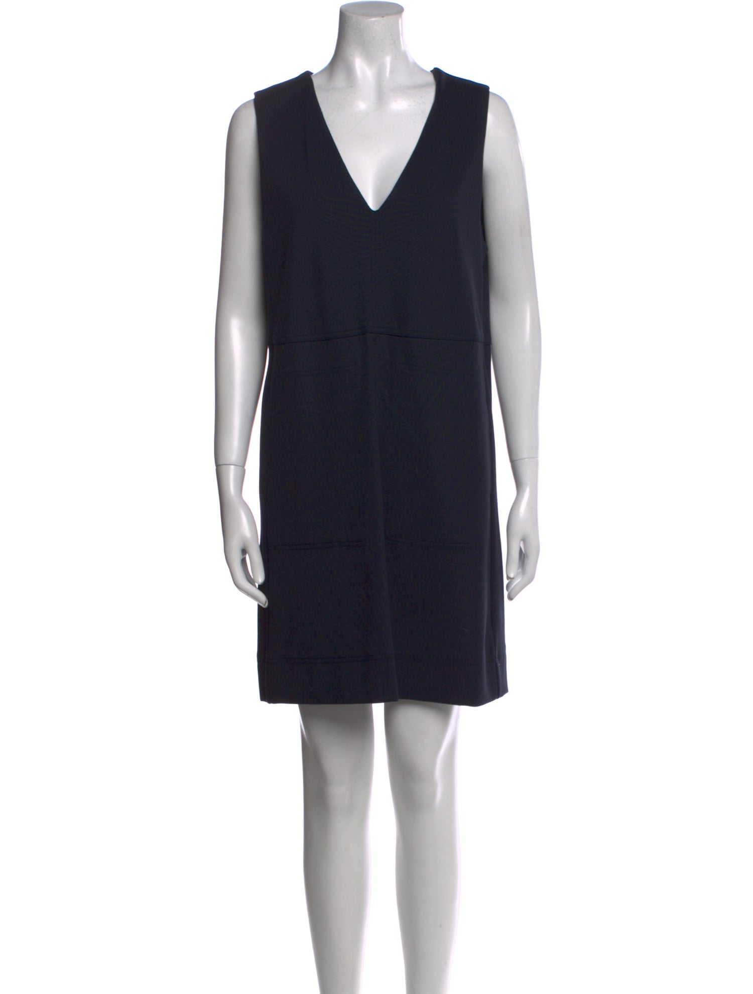 ME+EM V-Neck Mini Dress