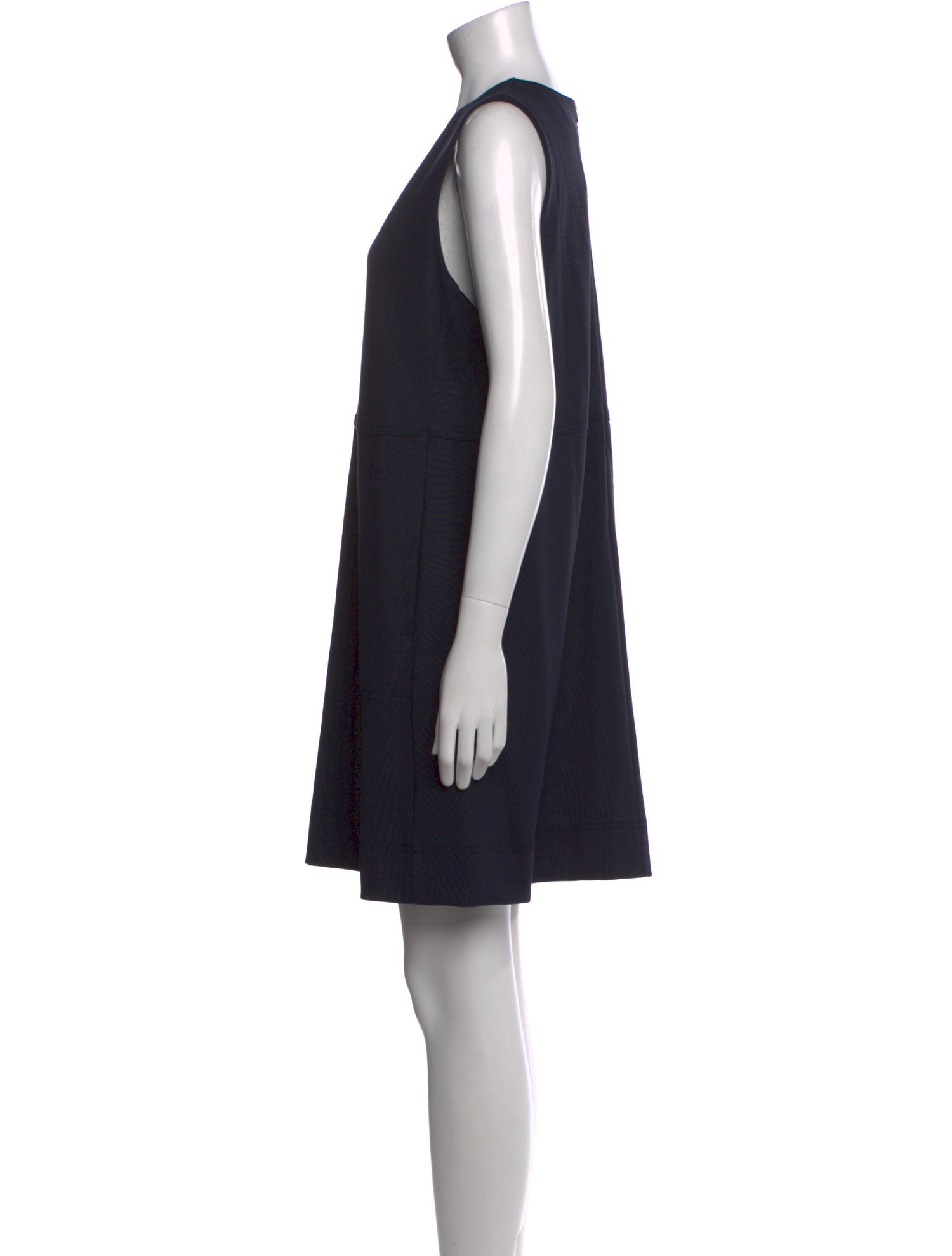 ME+EM V-Neck Mini Dress