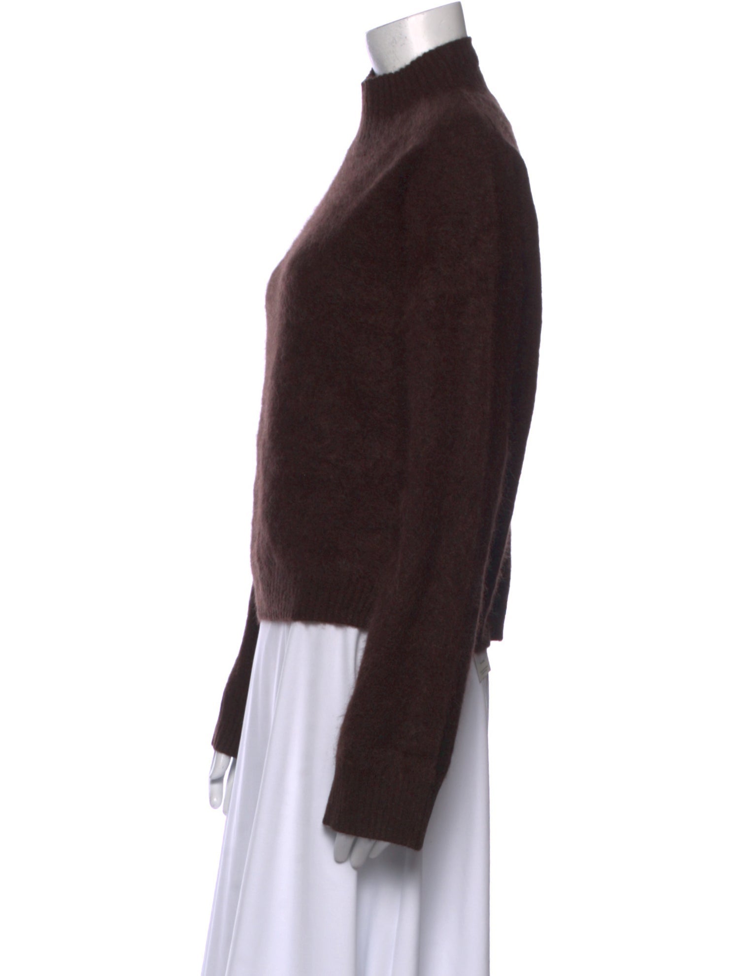 ME+EM Cashmere Mock Neck Sweater