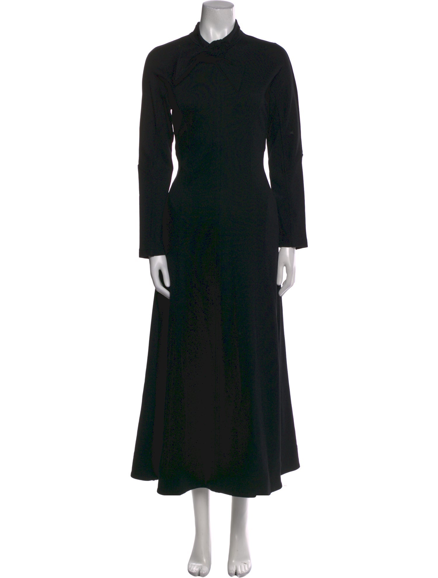 ME+EM Mock Neck Long Dress