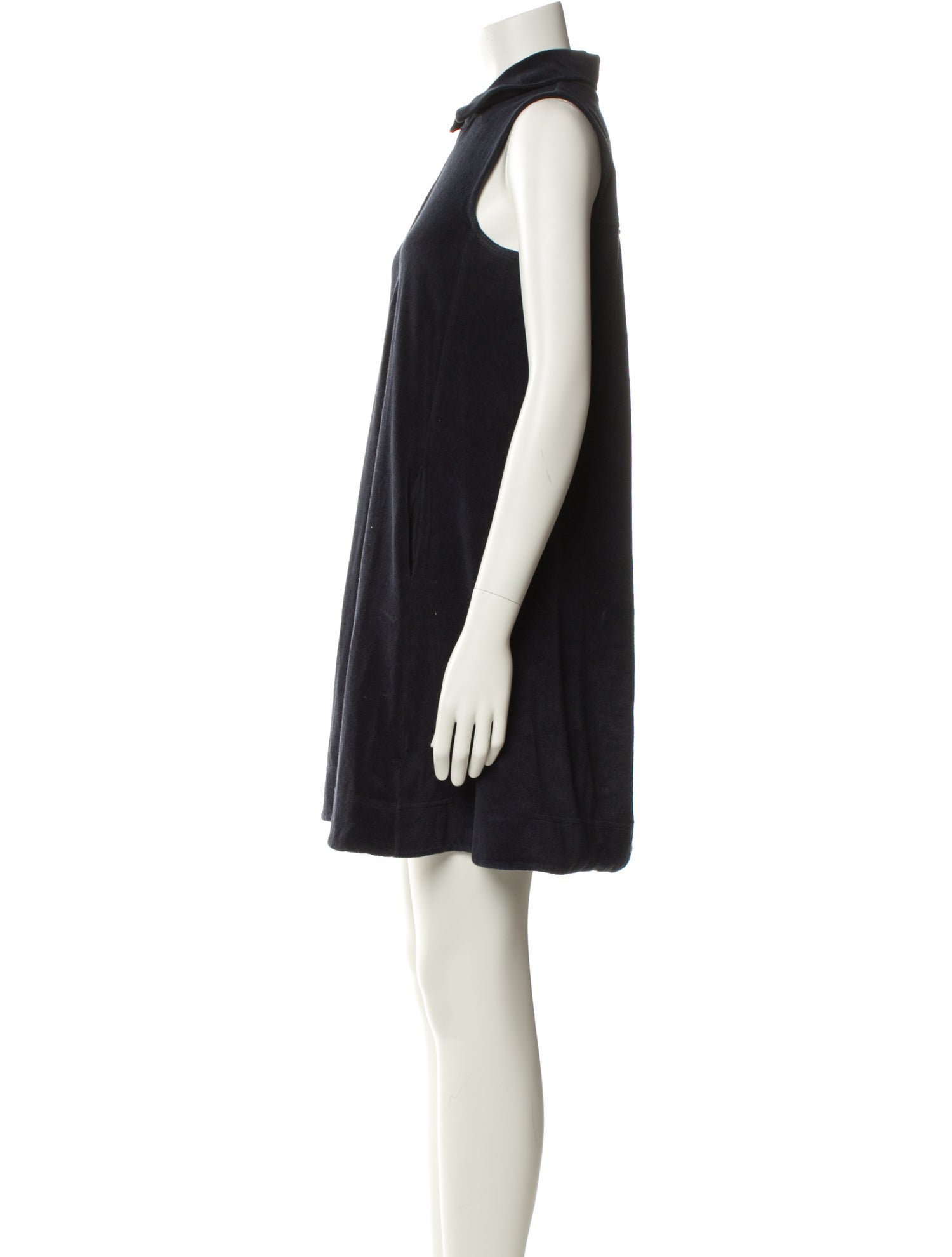 ME+EM Mock Neck Mini Dress