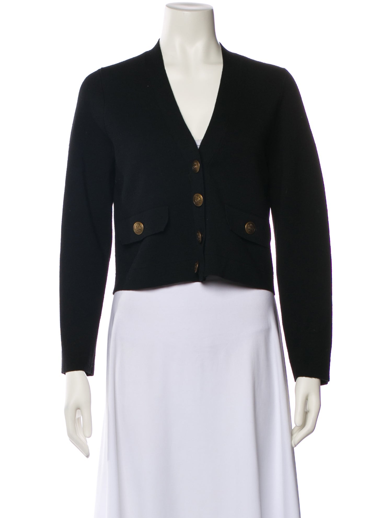 ME+EM Merino Wool V-Neck Sweater