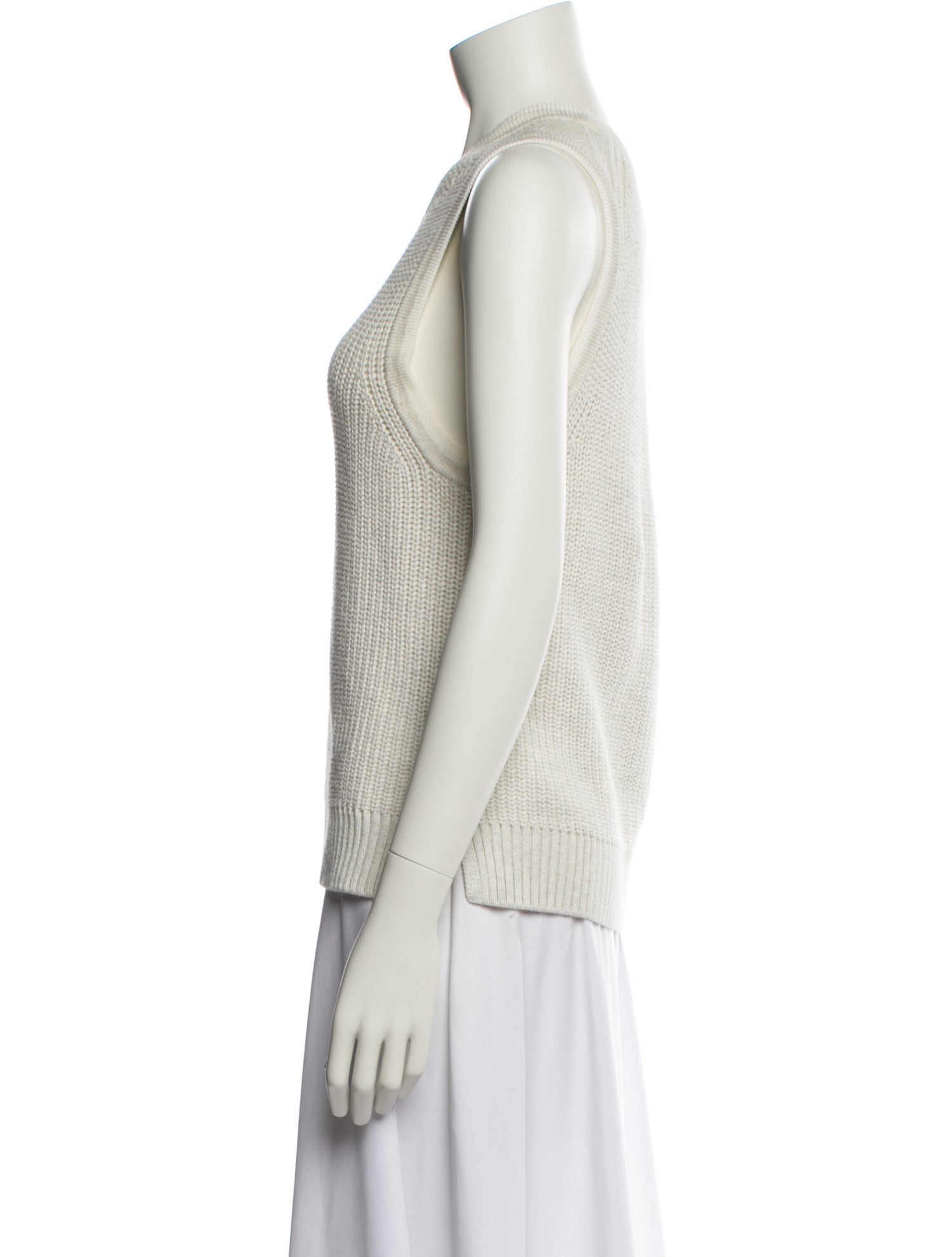 ME+EM Scoop Neck Sleeveless Top