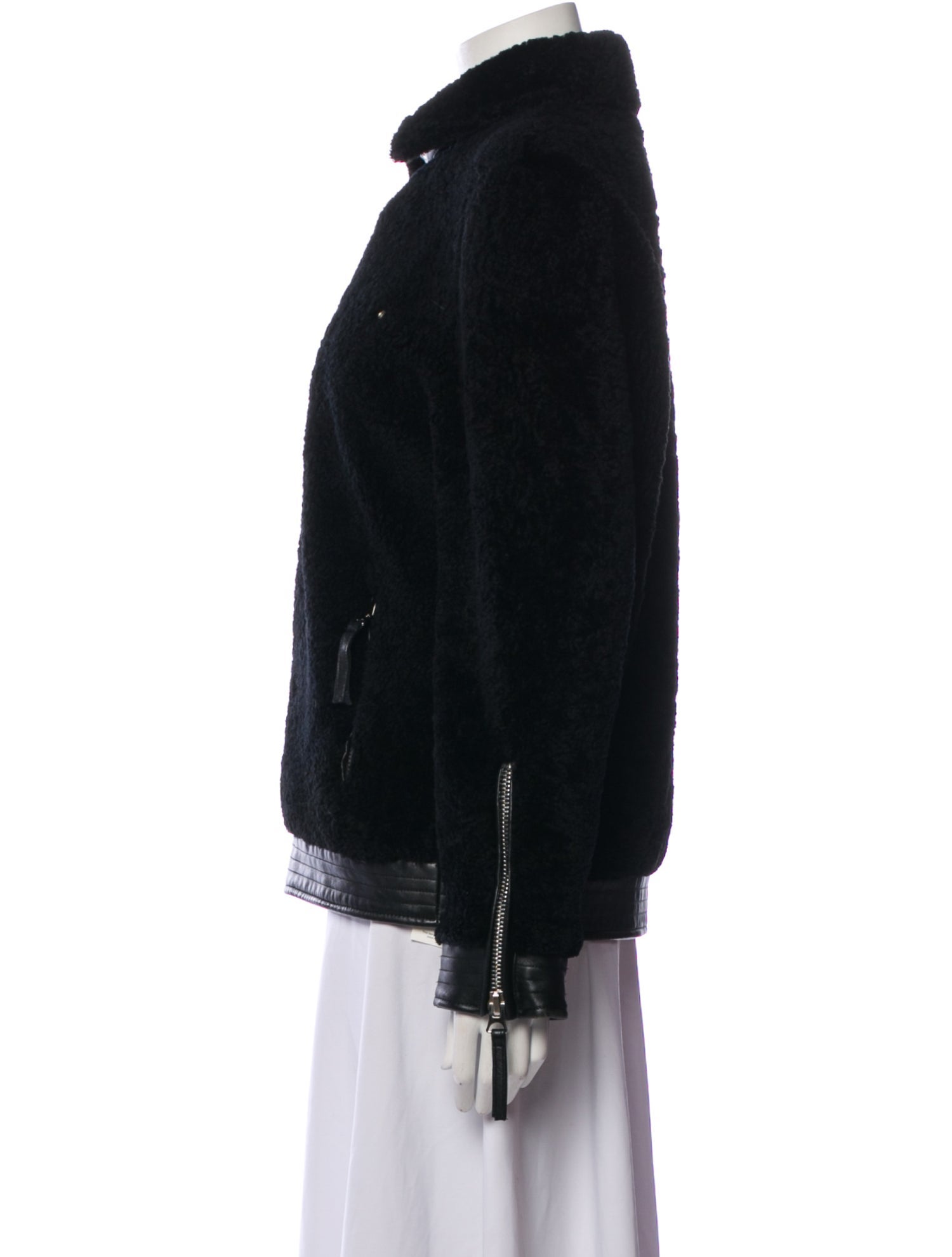 MEOTINE. Angora Fur Jacket