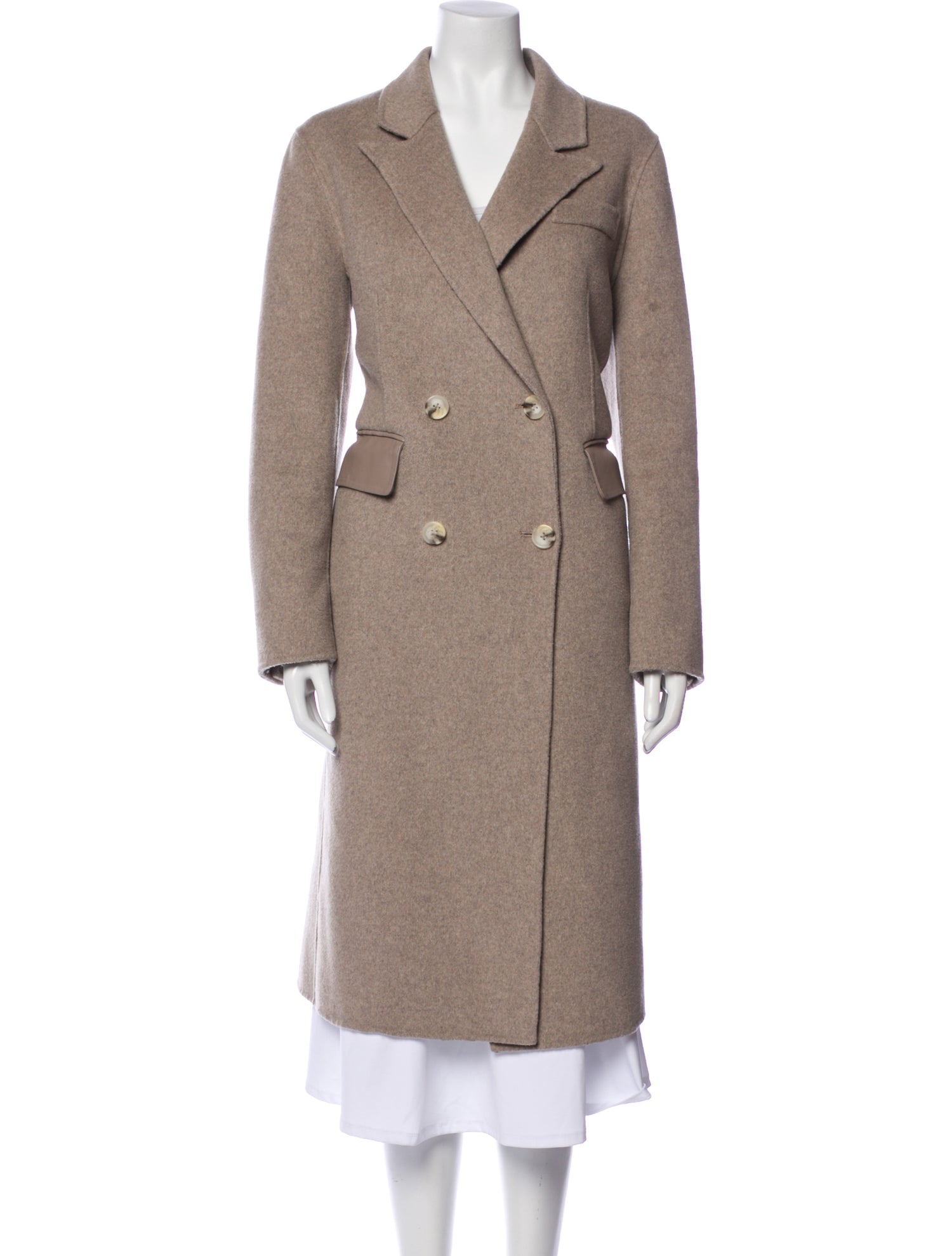 MEOTINE. Wool Peacoat