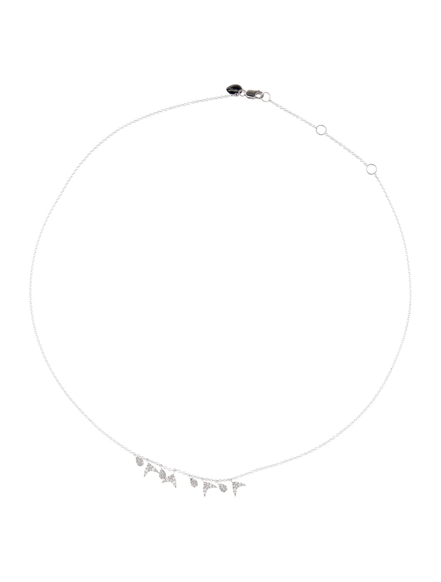 Meira T 14K Diamond Charms Necklace