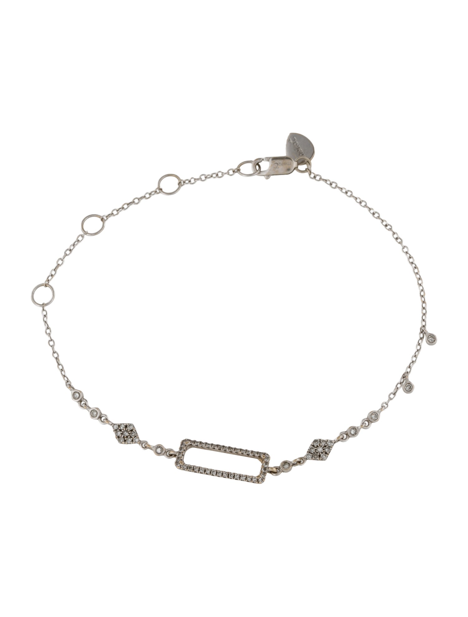 Meira T 14K Diamond Station Bracelet