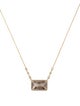 Meira T 14K Smoky Quartz & Diamond Pendant Necklace