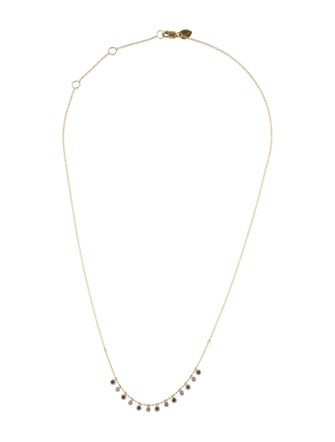 Meira T 14K Sapphire & Diamond Station Necklace