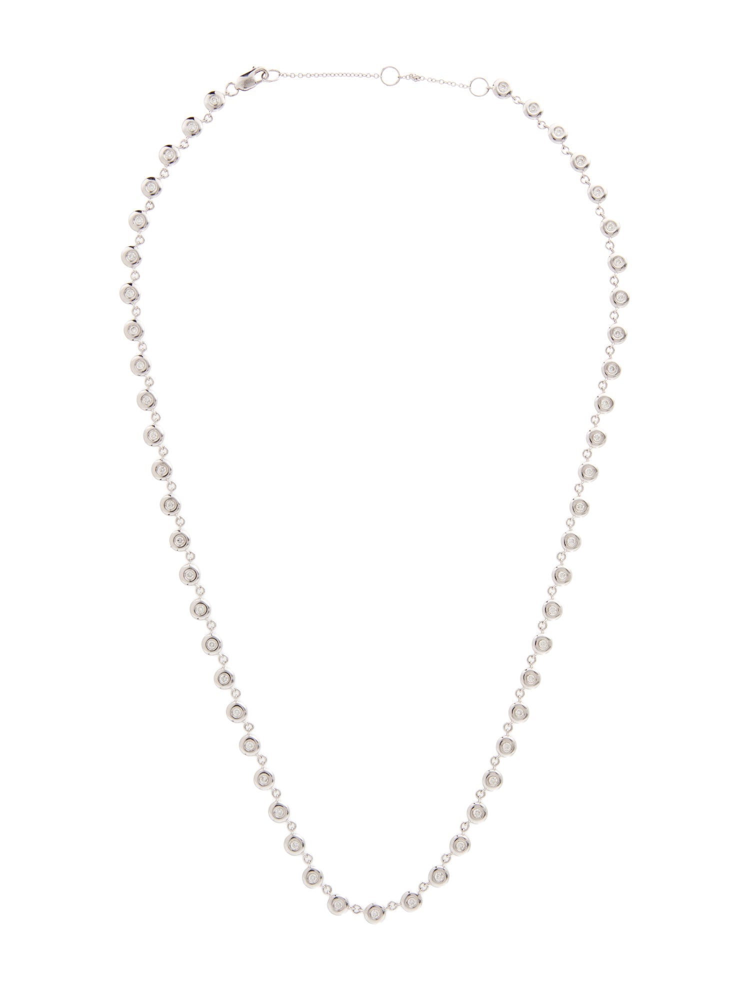 Meira T 14K Diamond Tennis Necklace