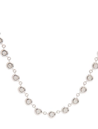 Meira T 14K Diamond Tennis Necklace