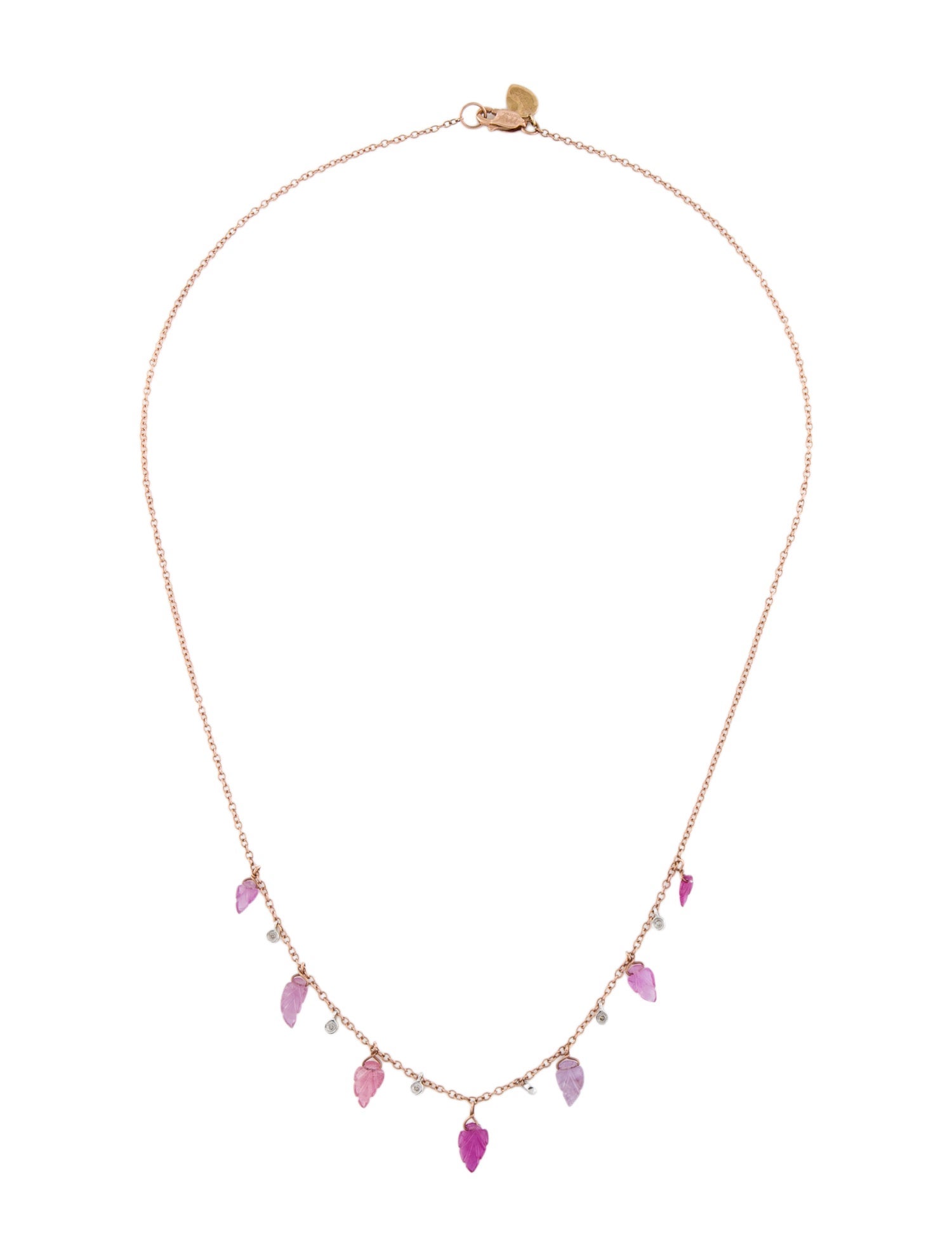 Meira T 14K Sapphire, Tourmaline & Diamond Necklace