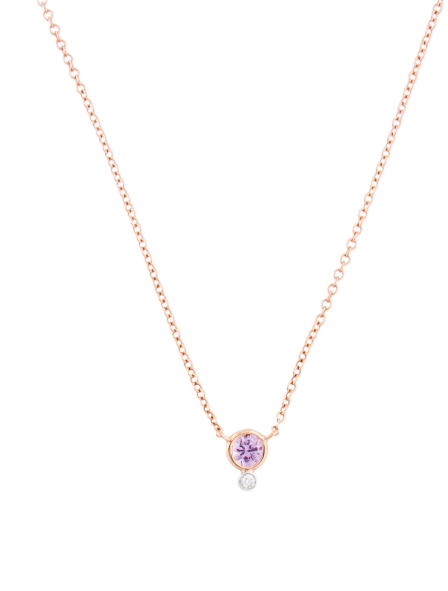 Meira T 14K Sapphire & Diamond Necklace