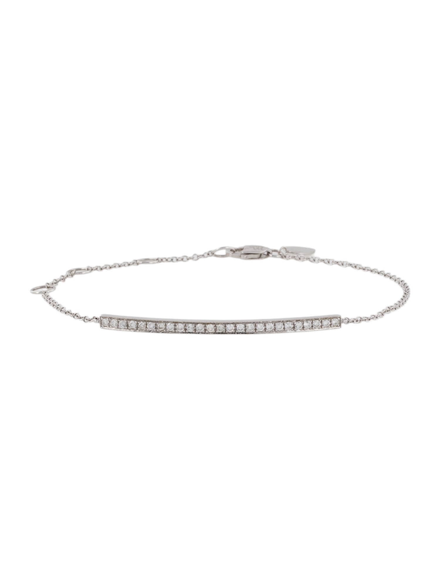 Meira T 14K Diamond Bar Link Bracelet