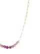 Melinda Maria Ombré Stone Chain Necklace