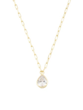 Melinda Maria Drop of Perfection Pendant Necklace