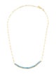 Melinda Maria Not Your Basic Samantha Tennis Chain Necklace