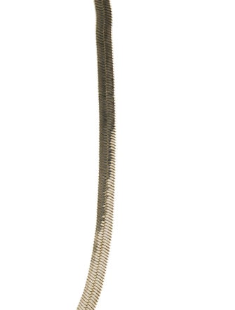 Melinda Maria Herringbone Chain Link Necklace