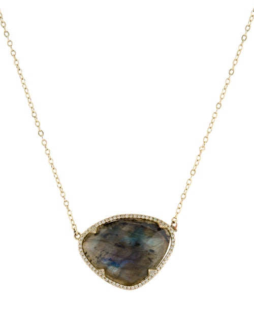 Melinda Maria Stone & Cubic Zirconia Pendant Necklace