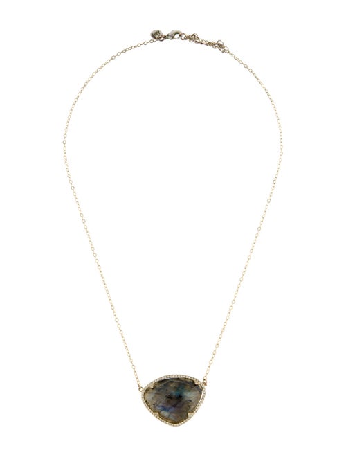 Melinda Maria Stone & Cubic Zirconia Pendant Necklace