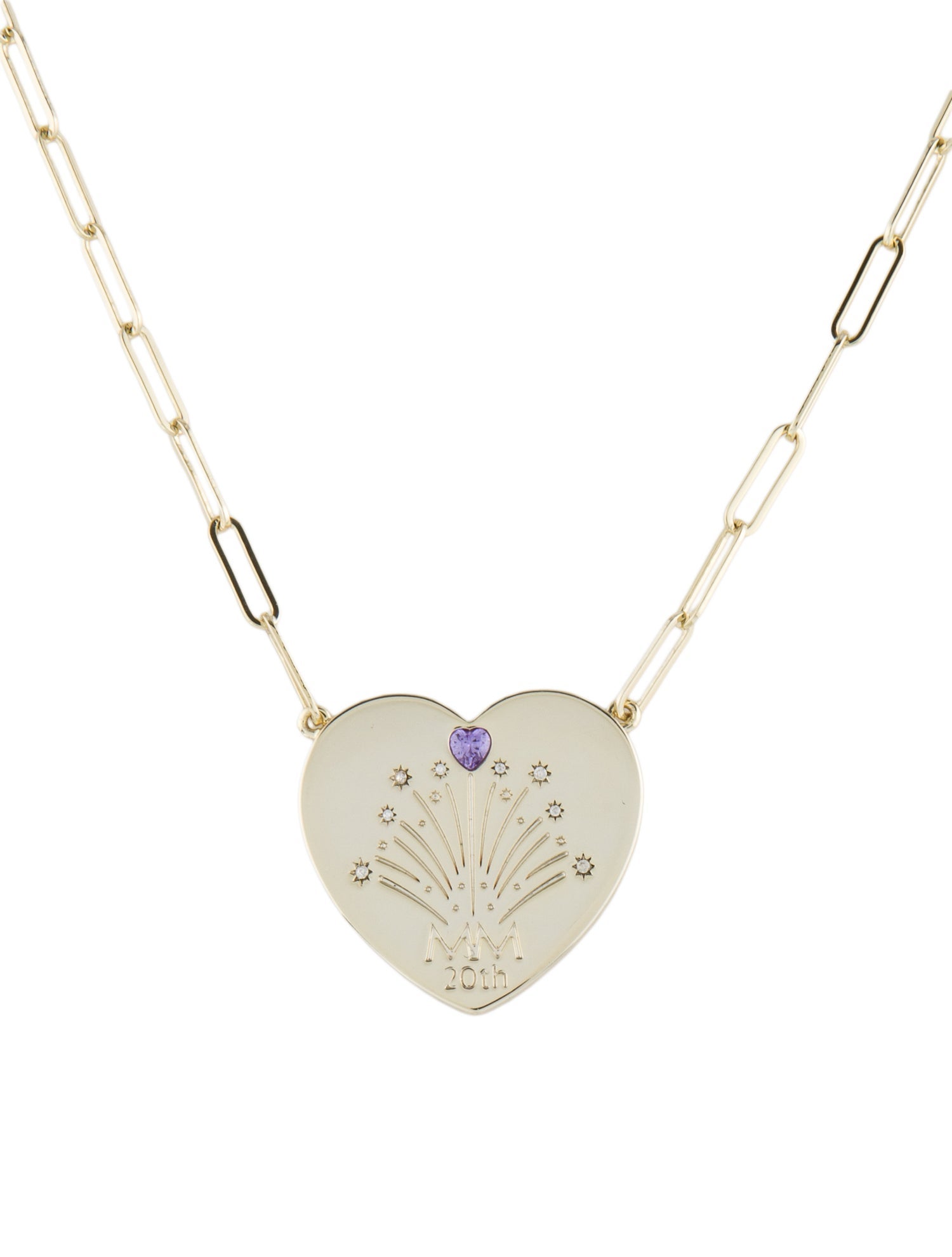 Melinda Maria 20th Anniversary Pendant Necklace