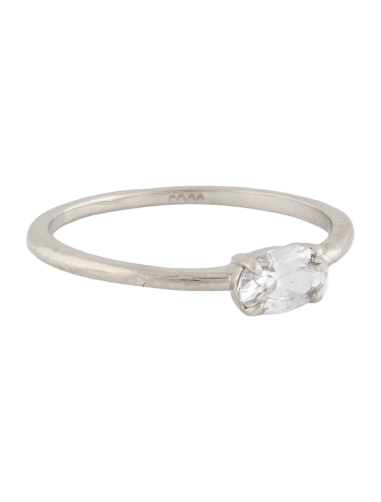 Melinda Maria Crystal Ring Band