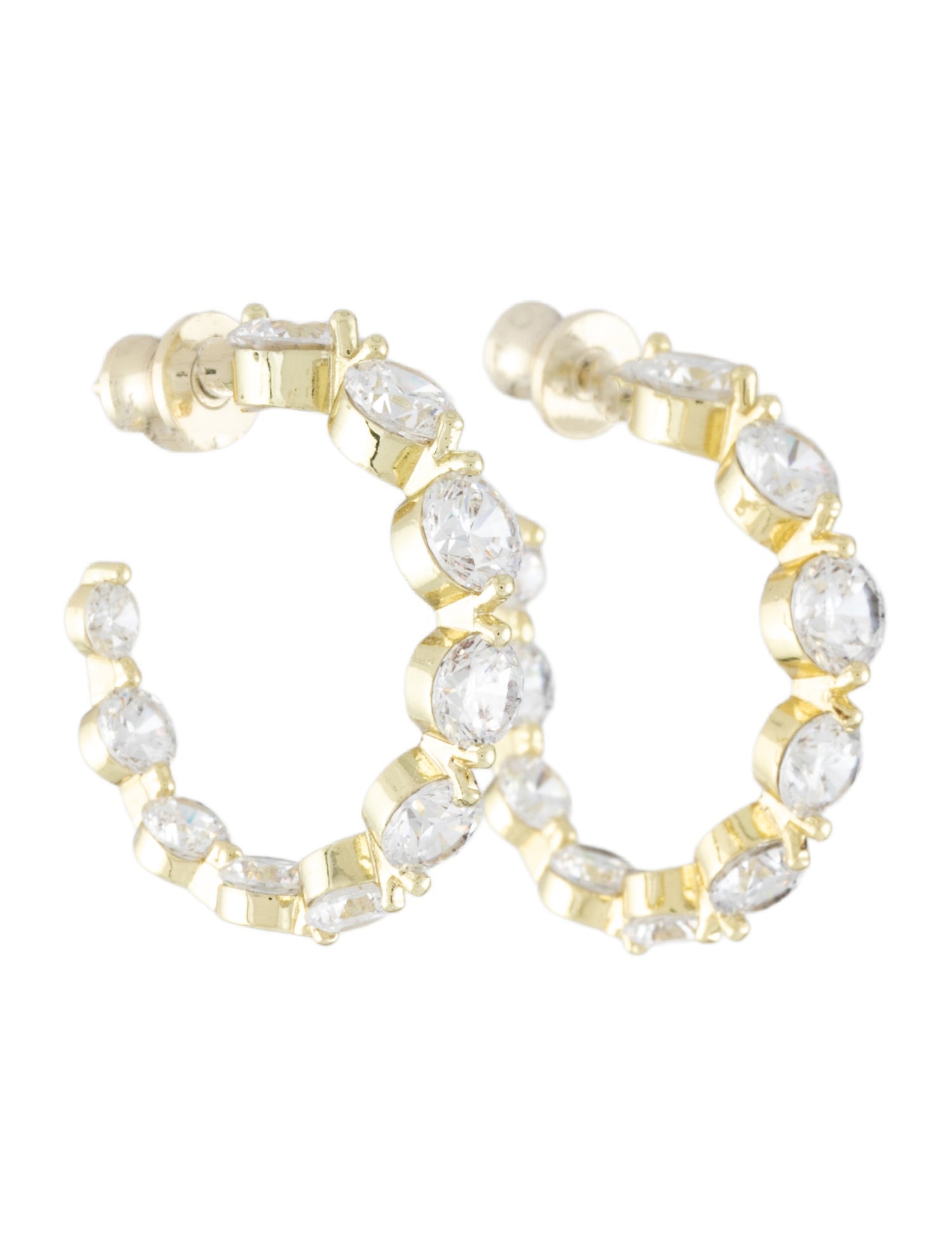 Melinda Maria She's An Icon Hoop Earrings