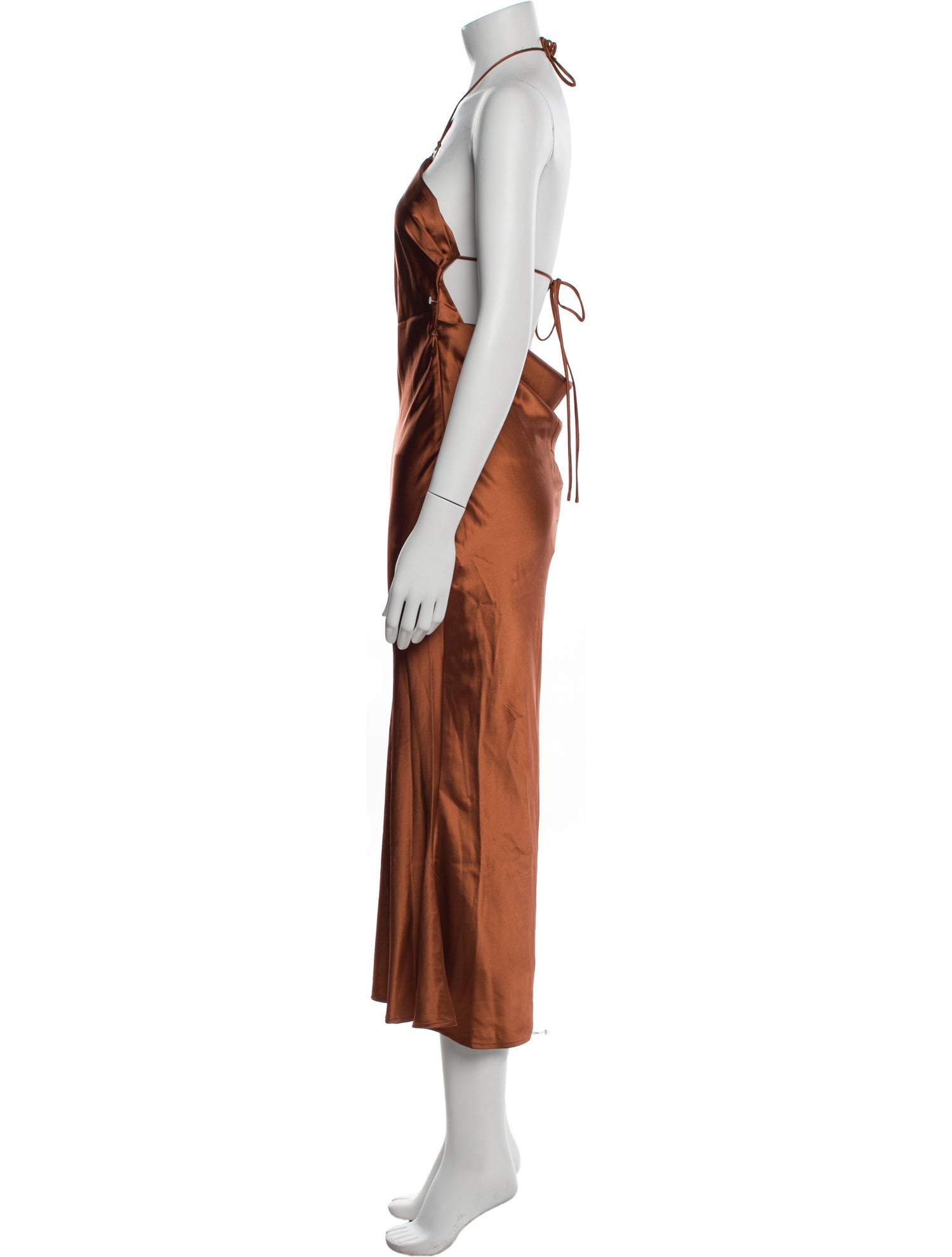 Meshika Halterneck Long Dress w/ Tags