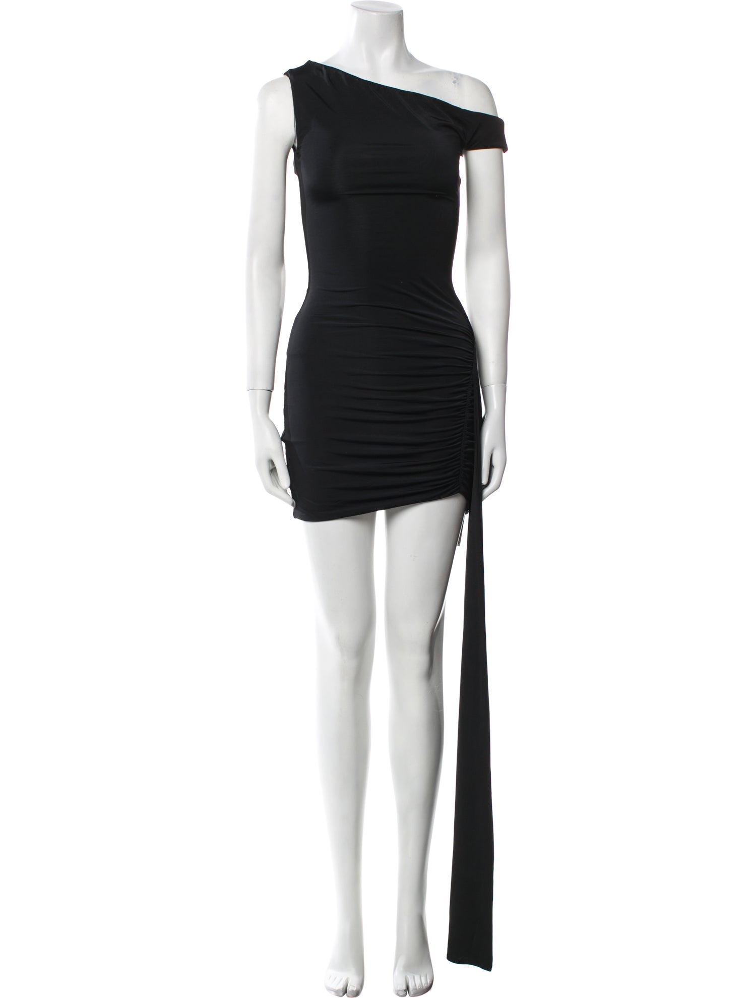 Meshika Asymmetrical Mini Dress