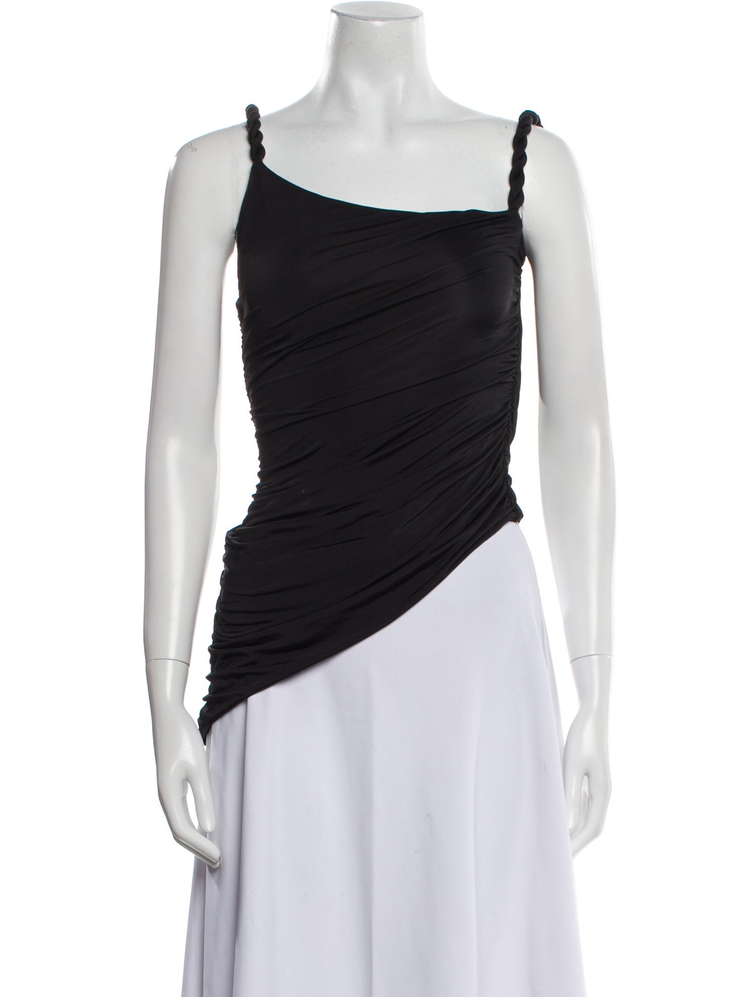 Meshika Square Neckline Sleeveless Top