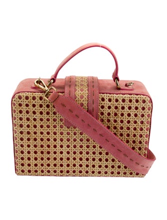 Mehry Mu Rattan Top Handle Bag