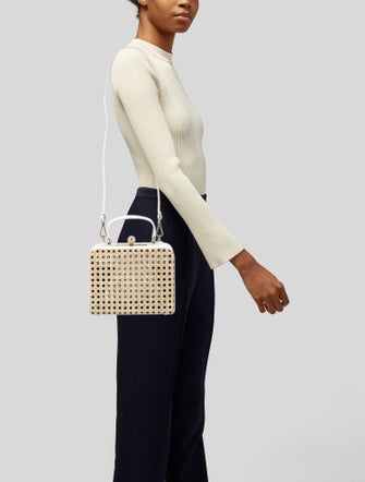 Mehry Mu Rattan Top Handle Bag