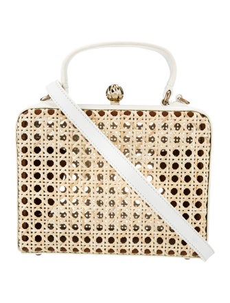 Mehry Mu Rattan Top Handle Bag
