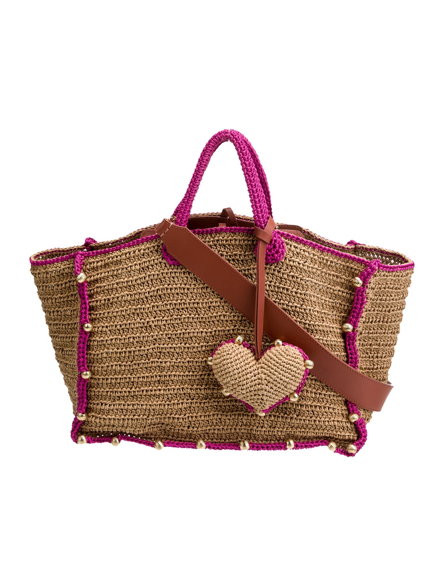 Mehry Mu Raffia Weekender Bag