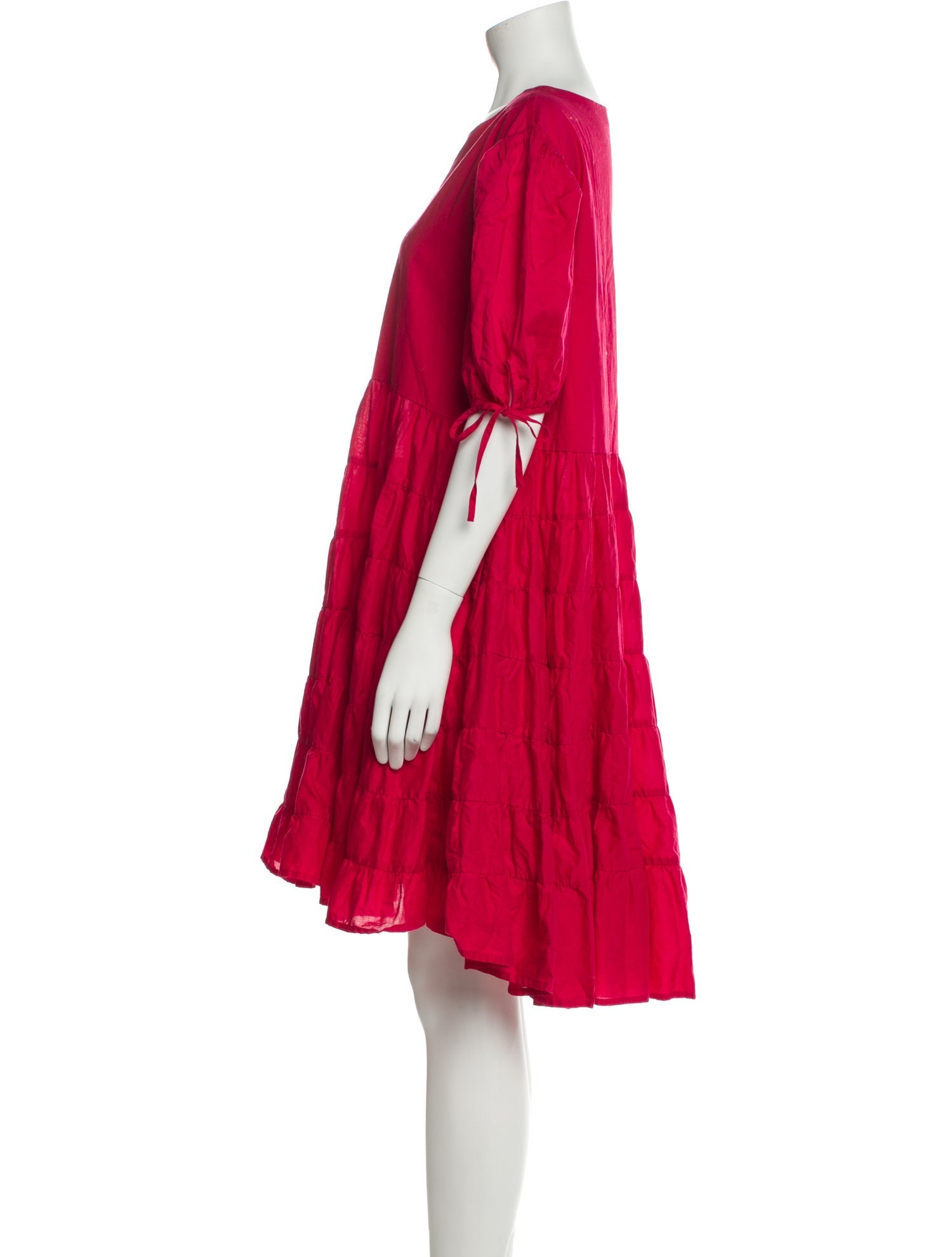 Merlette Bateau Neckline Knee-Length Dress