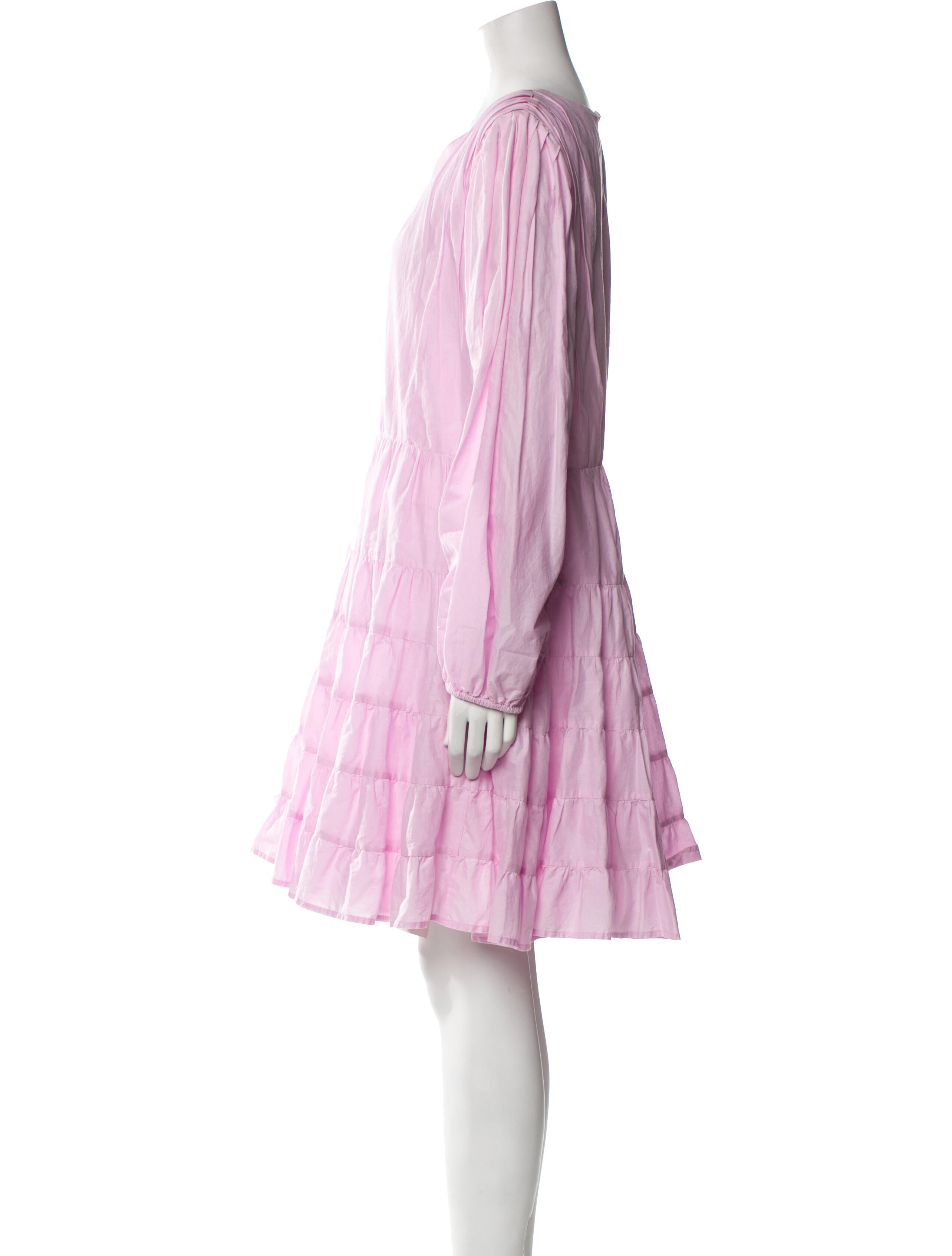 Merlette Scoop Neck Mini Dress