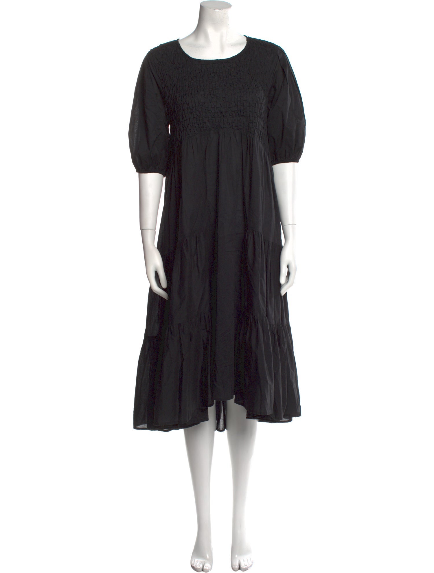 Merlette Scoop Neck Midi Length Dress