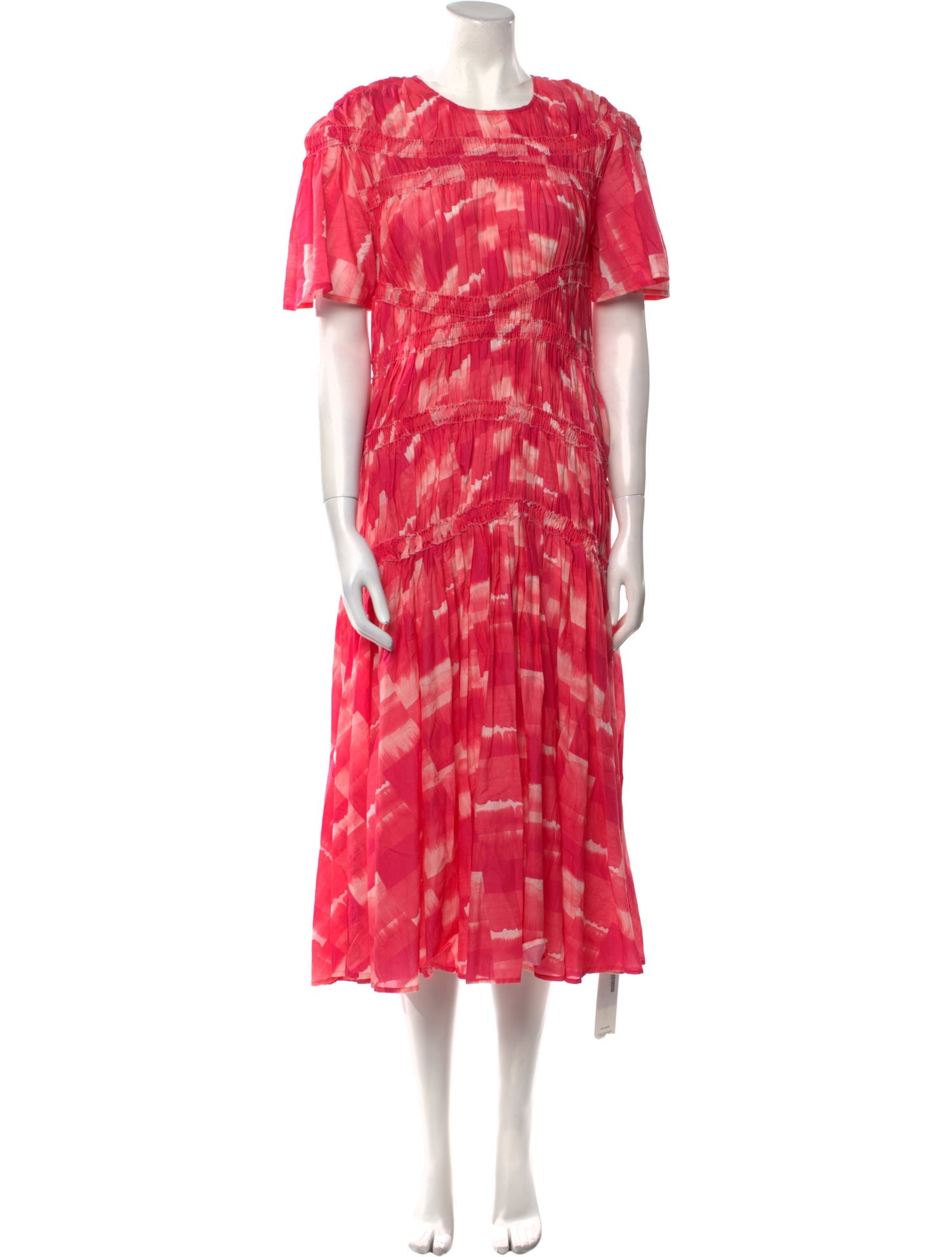 Merlette Printed Midi Length Dress